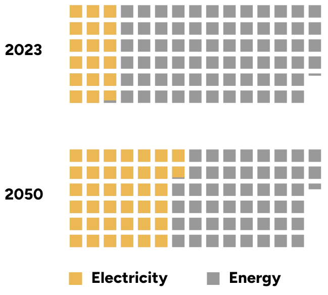 World Final Consumption of Energy and Electricity