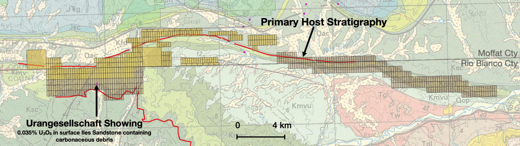 red wash property geology